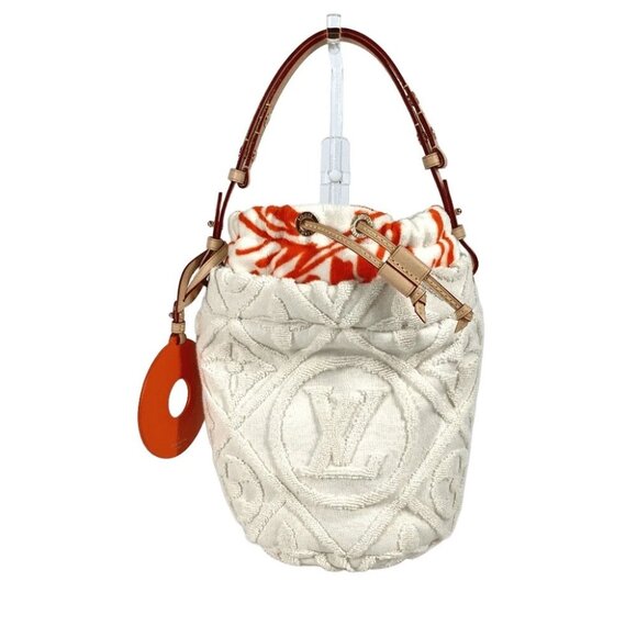 LOUIS VUITTON M25146 Monogram Bucket-LV Vacation Handbag Drawstring Shoulder Bag - Picture 1 of 15